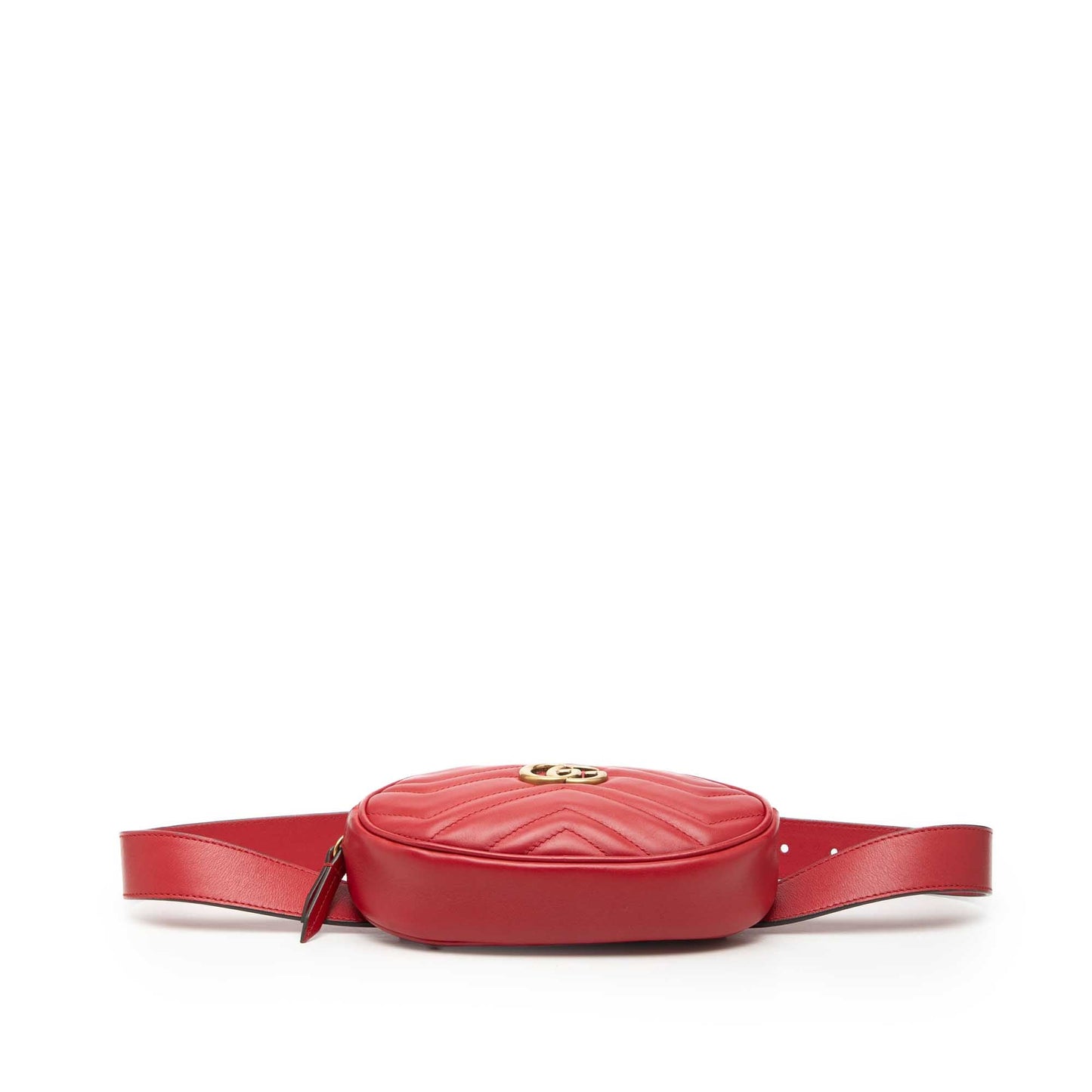 Gucci GG Marmont Matelasse Calfskin Belt Bag