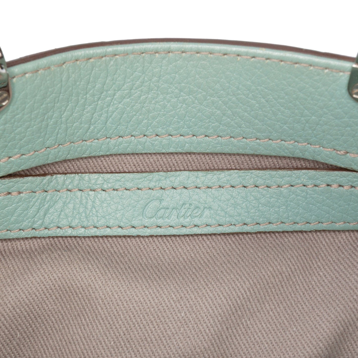 Cartier Small Leather C De Cartier Satchel
