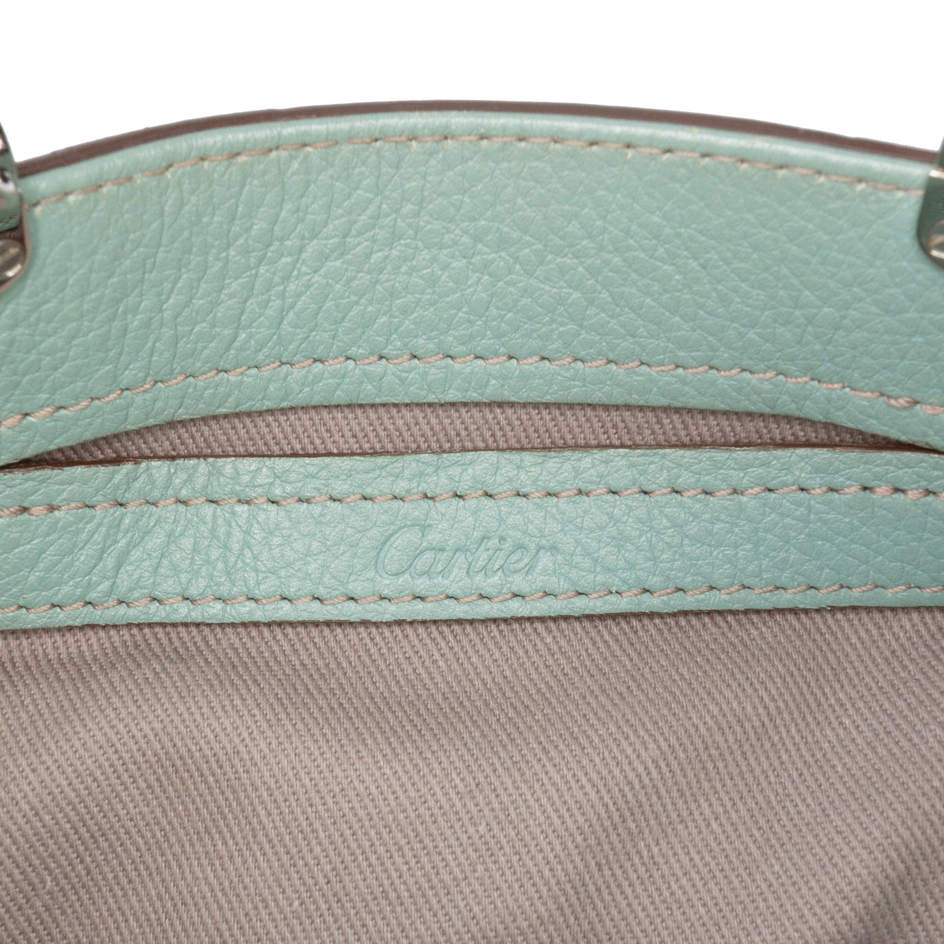 Cartier Small Leather C De Cartier Satchel