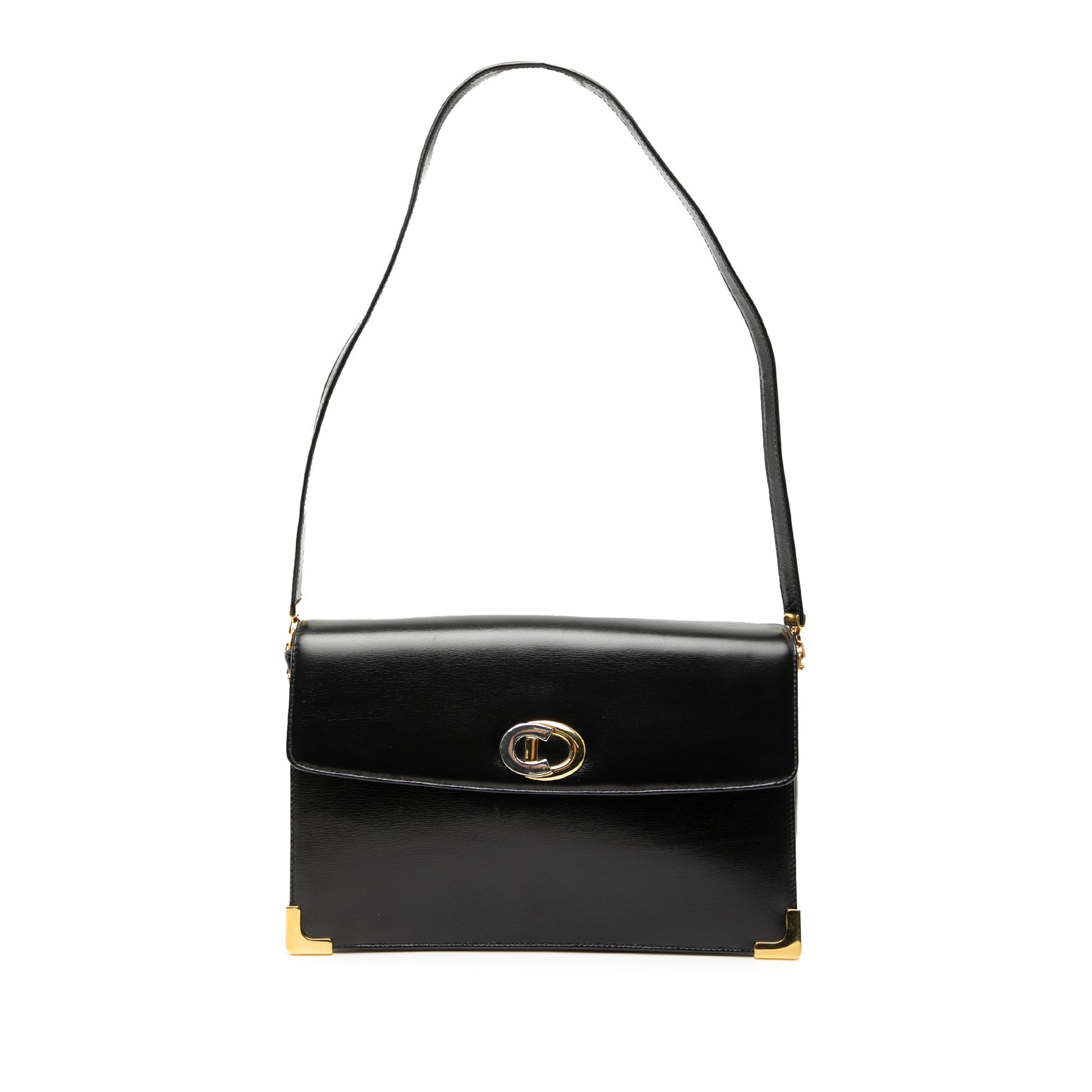Dior Leather Flap Shoulder Bag