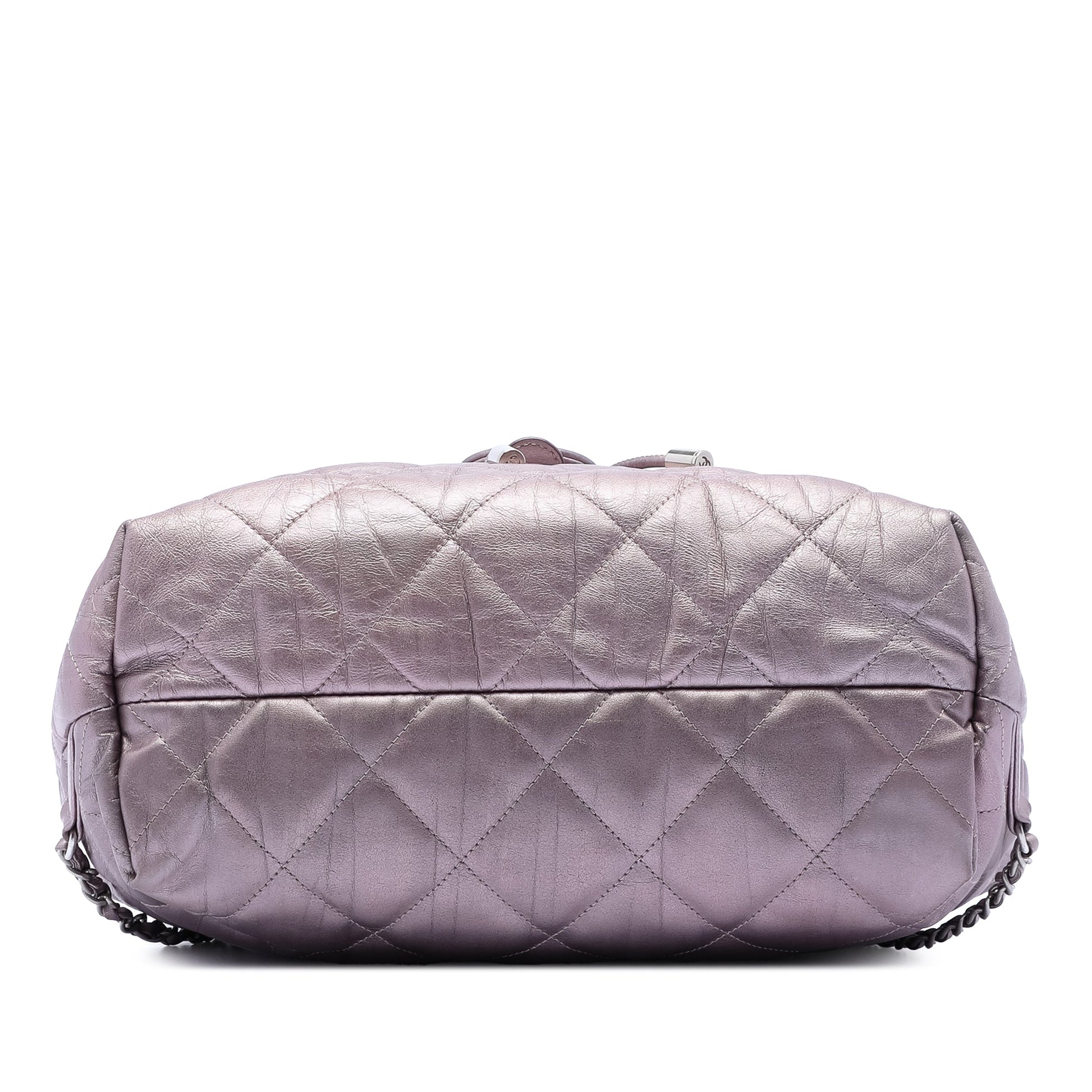 Chanel Quilted Iridescent Calfskin Ground Control Flap Backpack