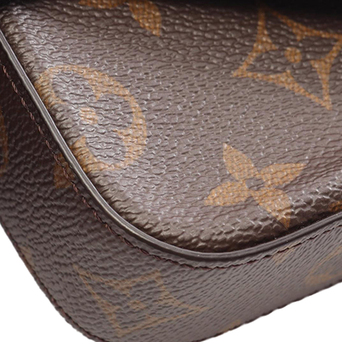 Louis Vuitton Monogram Felicie Strap And Go — Brown