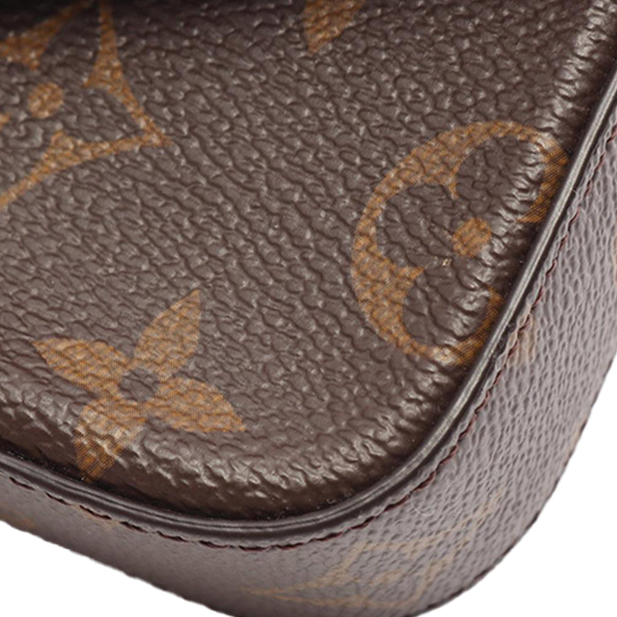 Louis Vuitton Monogram Felicie Strap And Go — Brown