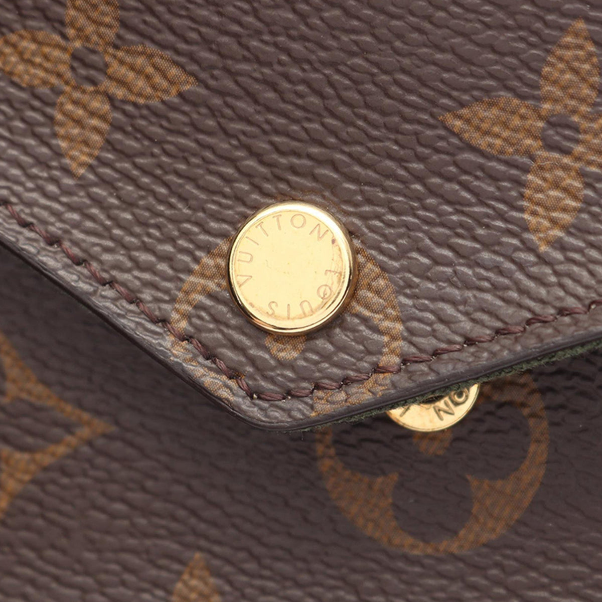 Louis Vuitton Monogram Felicie Strap And Go — Brown