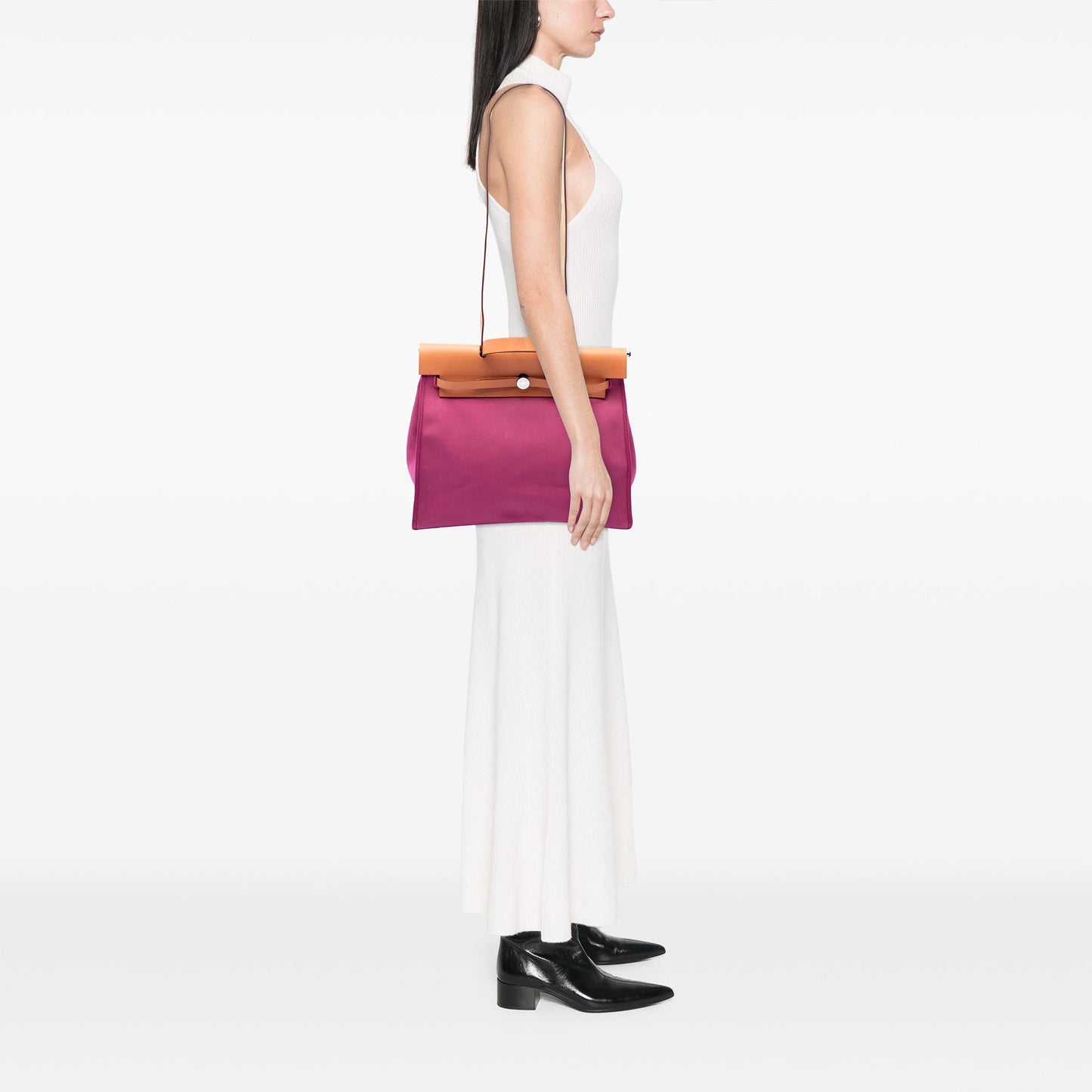 Hermès Toile Herbag Zip 39