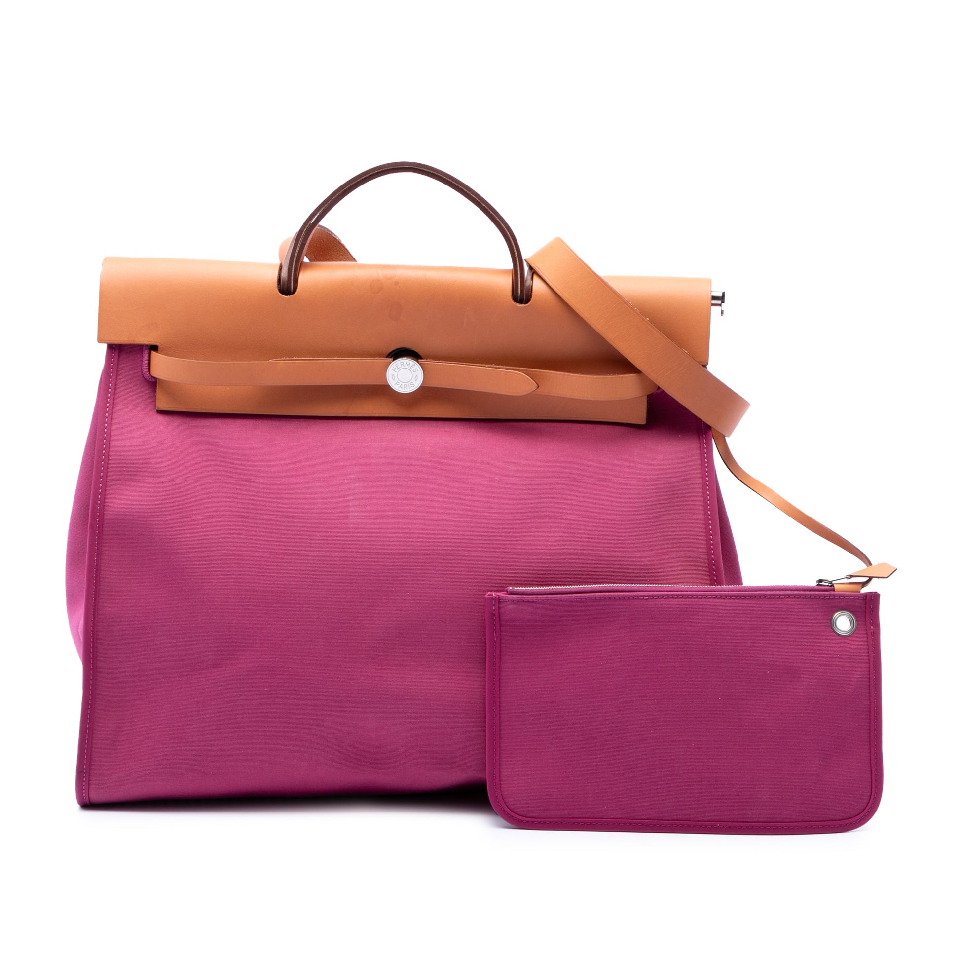 Hermès Toile Herbag Zip 39