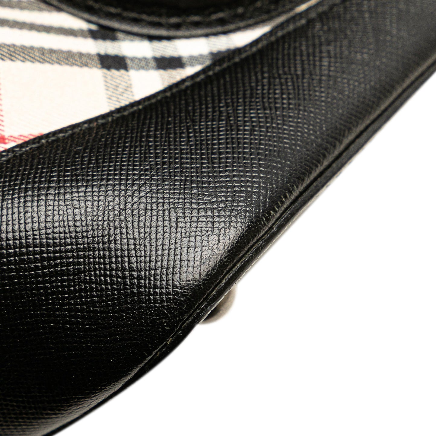 Burberry Nova Check Canvas Handbag