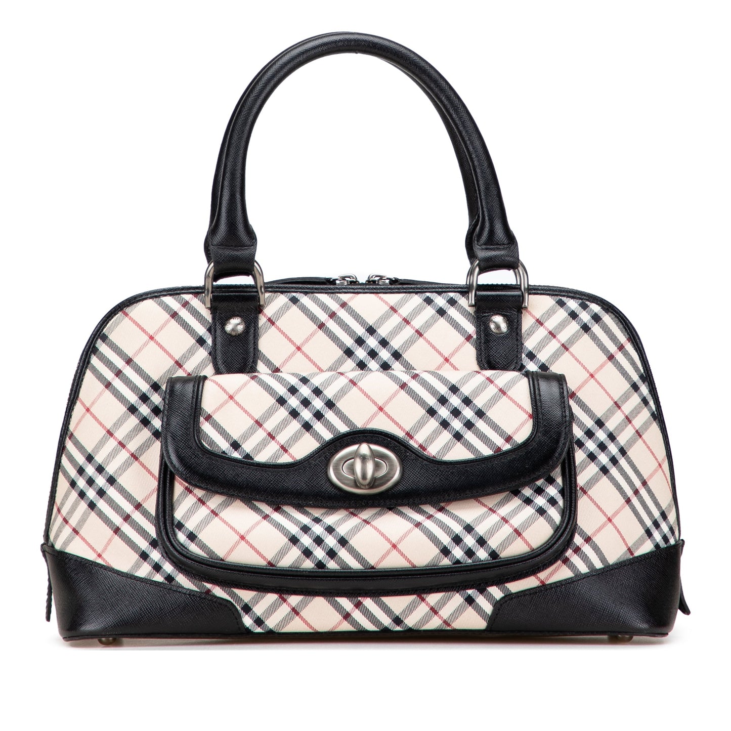 Burberry Nova Check Canvas Handbag