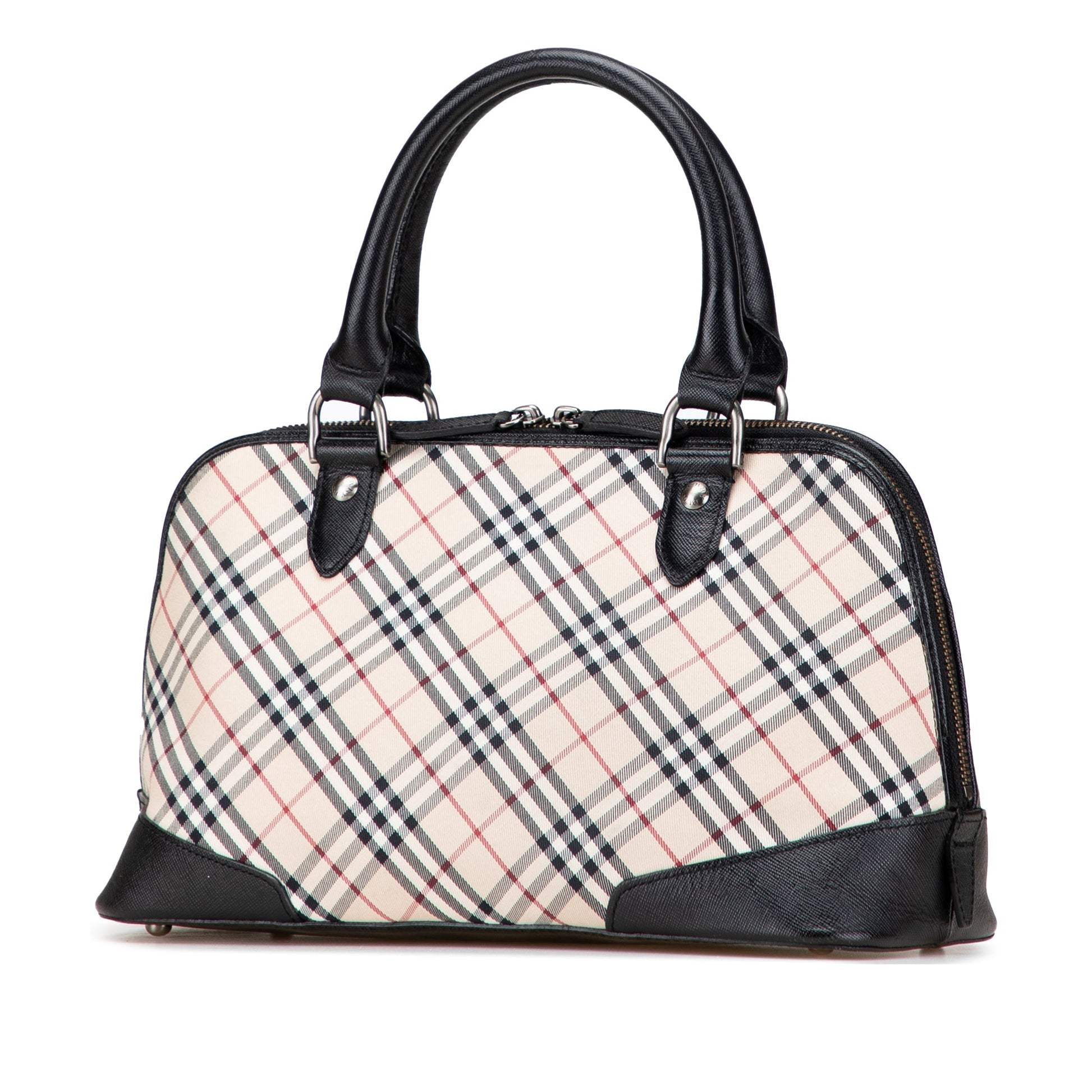 Burberry Nova Check Canvas Handbag
