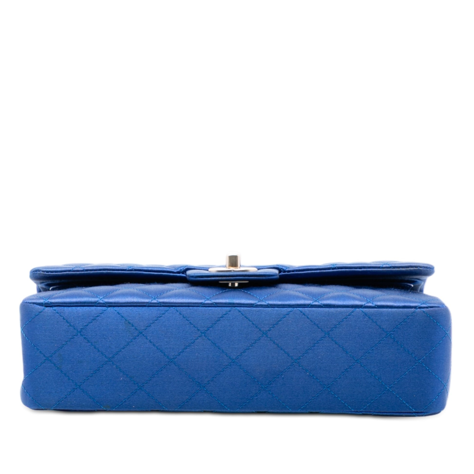 Chanel Medium Classic Satin Double Flap