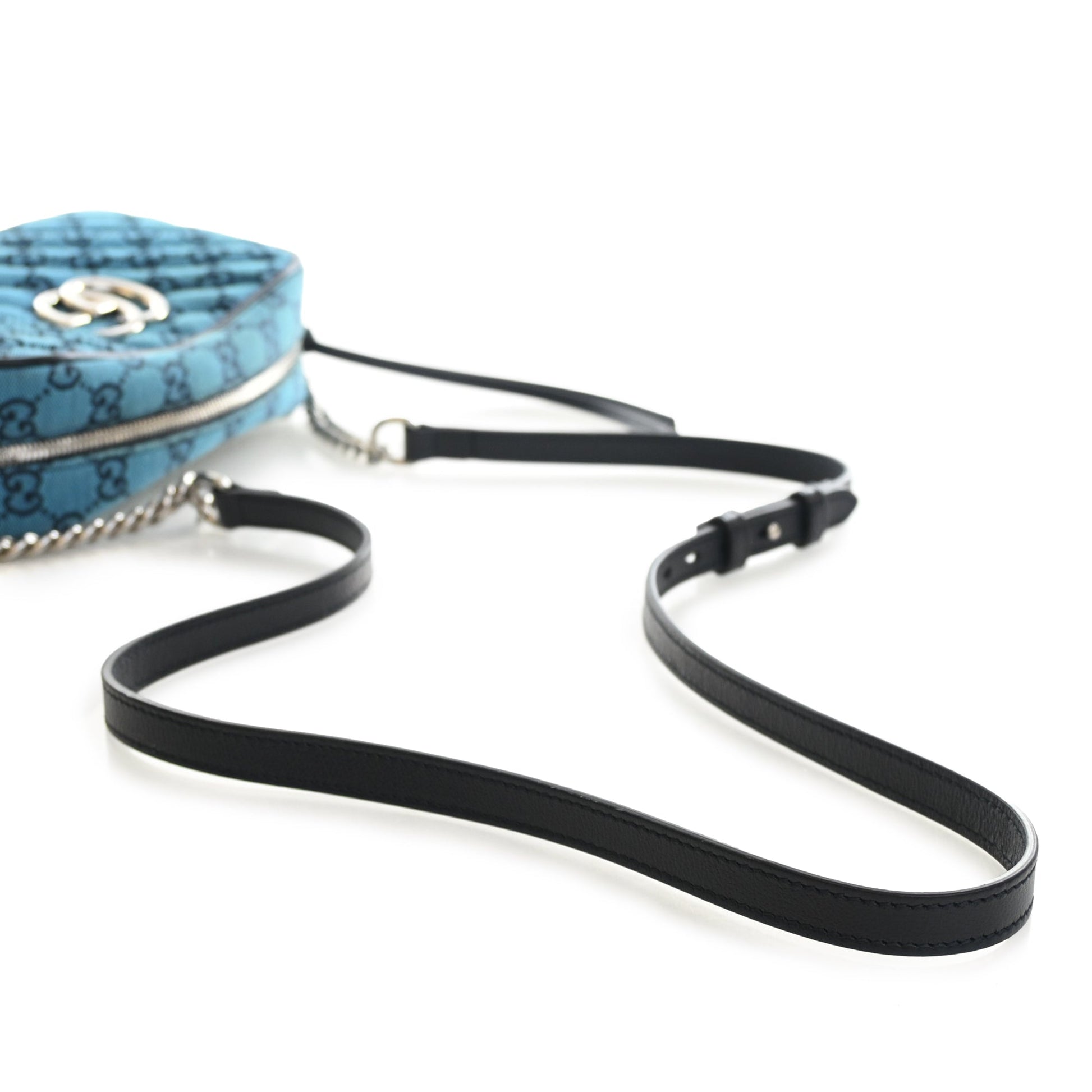 Gucci Small GG Marmont Matelasse GG Canvas Crossbody