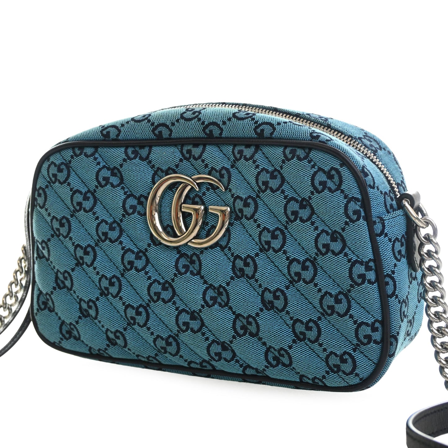 Gucci Small GG Marmont Matelasse GG Canvas Crossbody