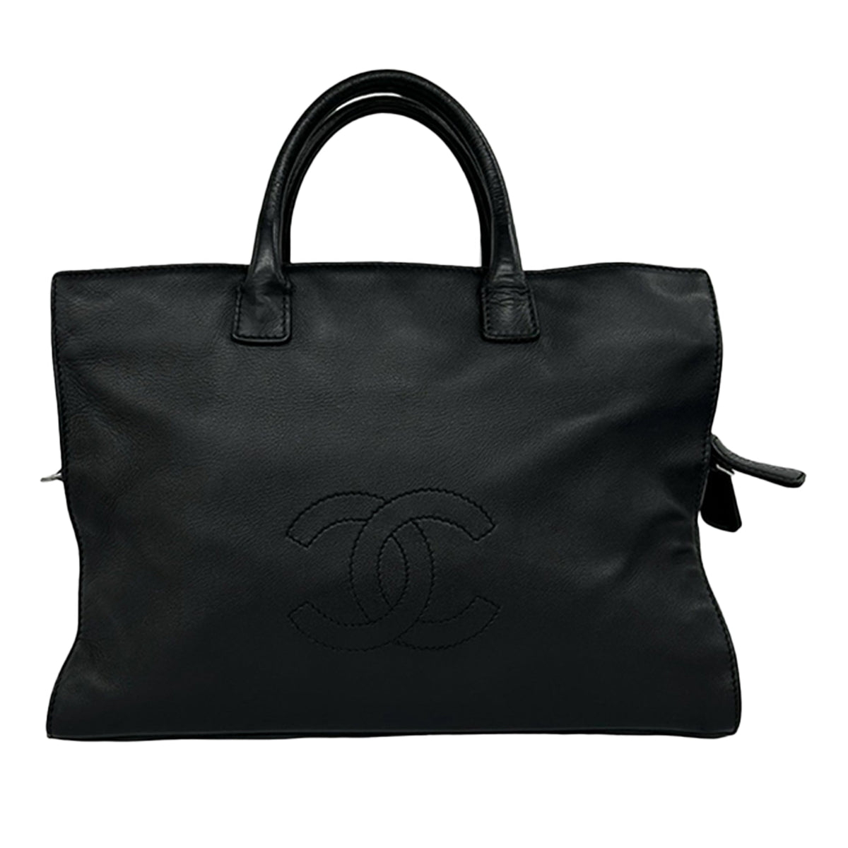 Chanel CC Lambskin Tote