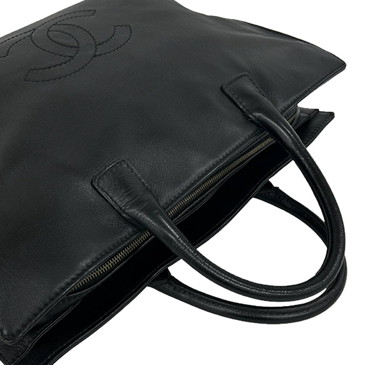 Chanel CC Lambskin Tote