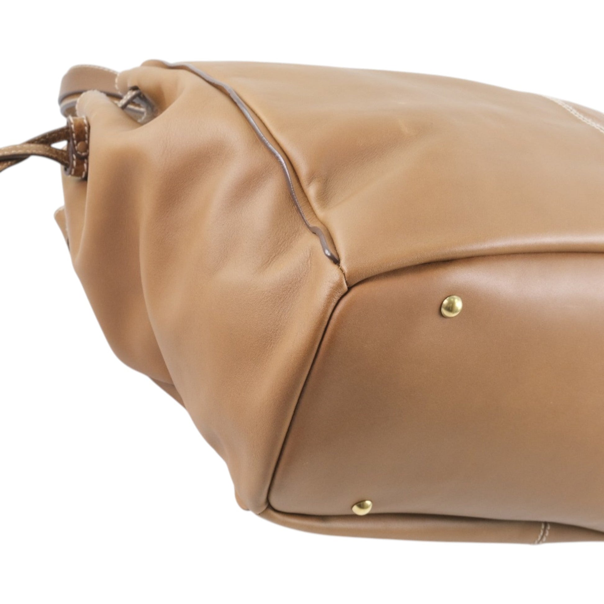 Ferragamo Leather Gancini Tote