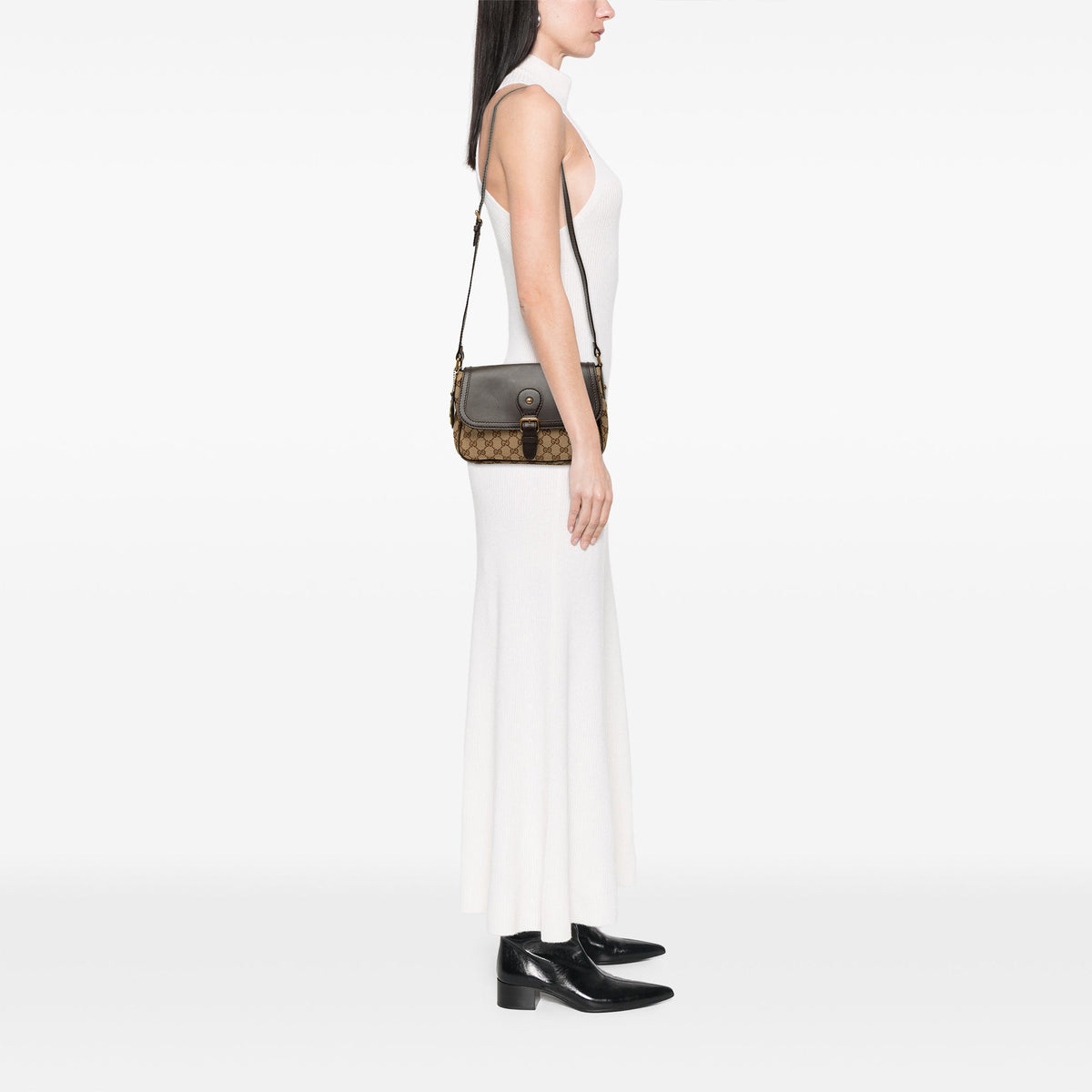 Gucci GG Canvas Sukey Crossbody