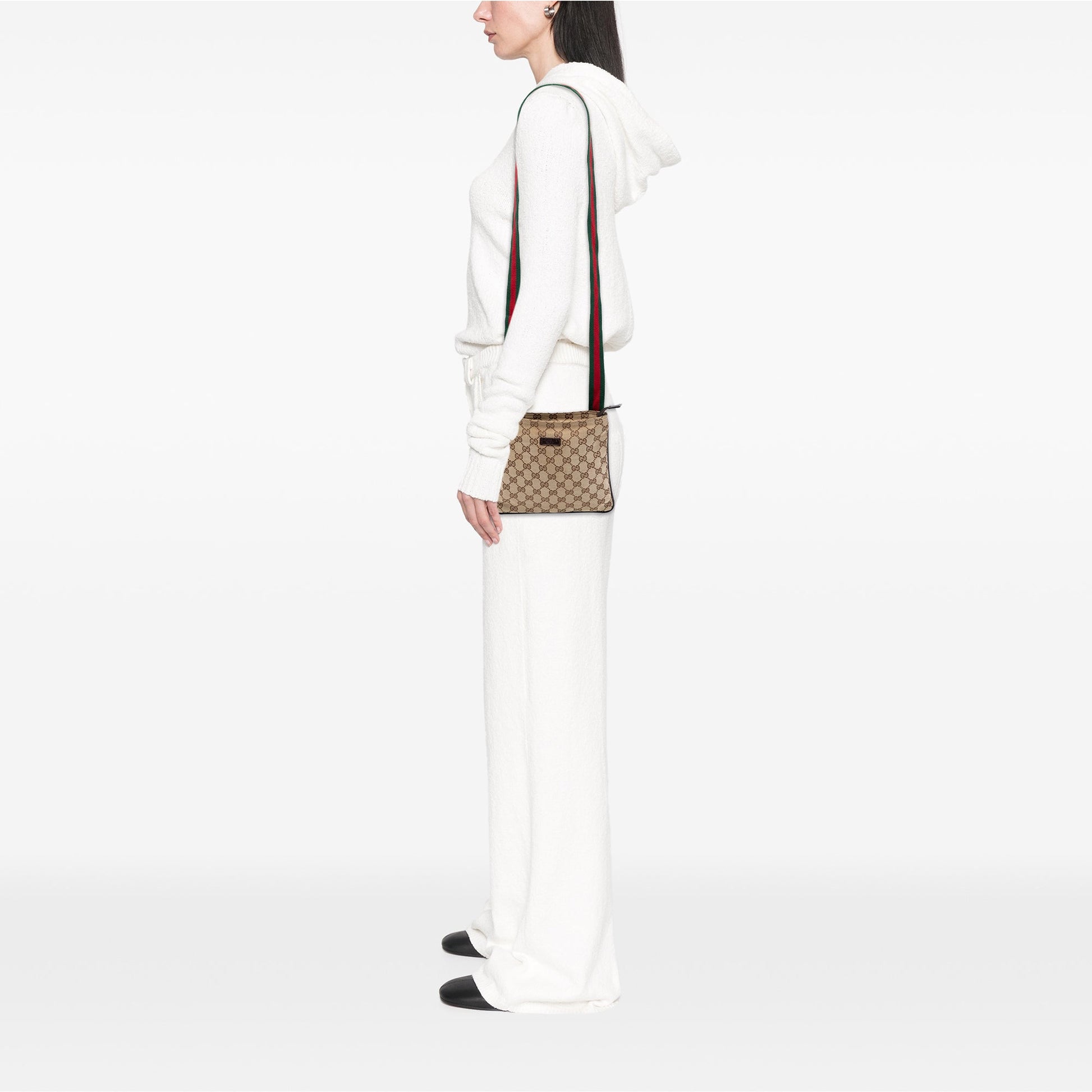 Gucci GG Canvas Web Crossbody