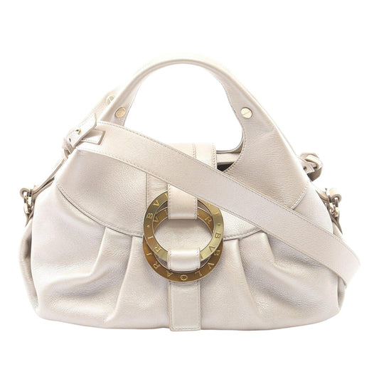 Bvlgari Leather Chandra Satchel