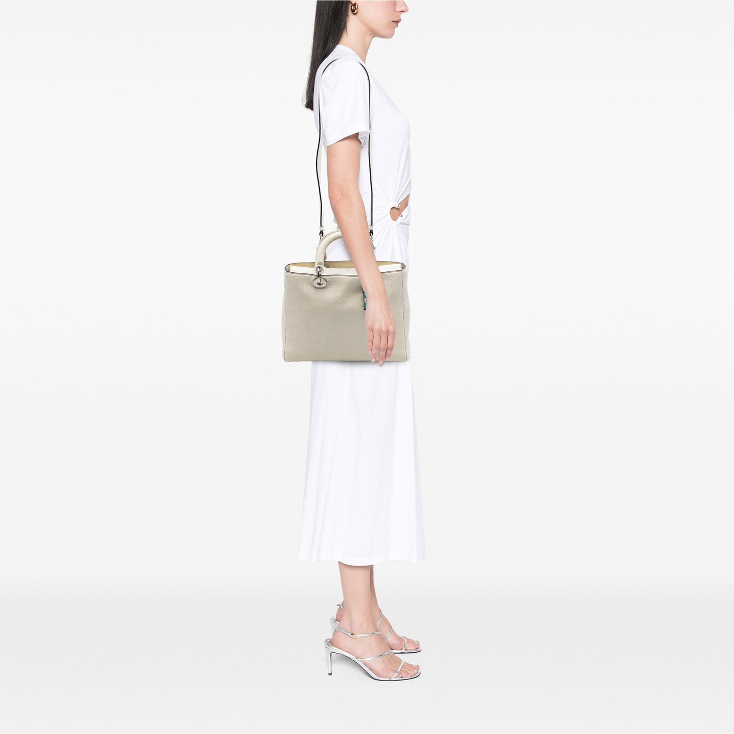 Dior Large Canyon Grained Lambskin Lady Dior