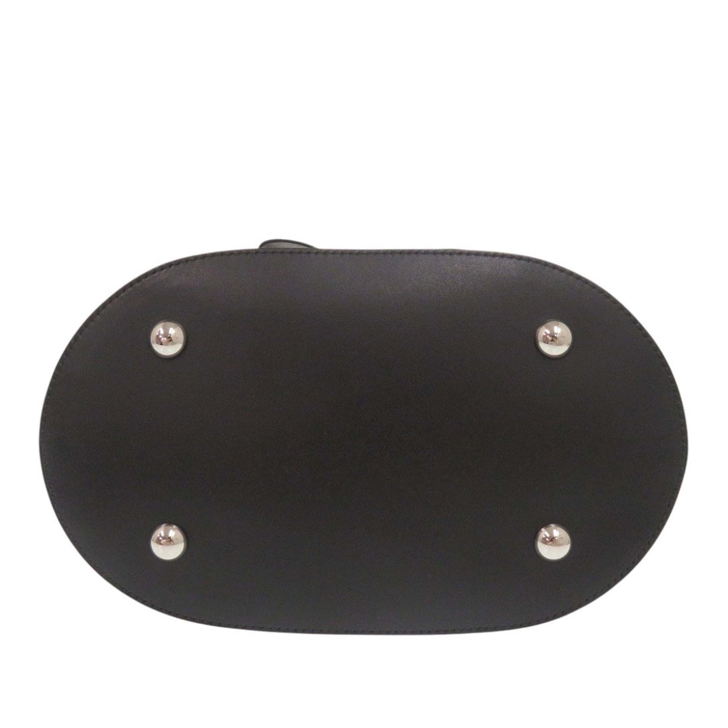 Ferragamo Studded Leather Vara Bow Bucket Bag