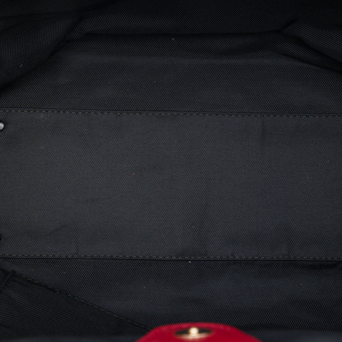Burberry Small Haymarket Check Nylon and Calfskin Canterbury Tote