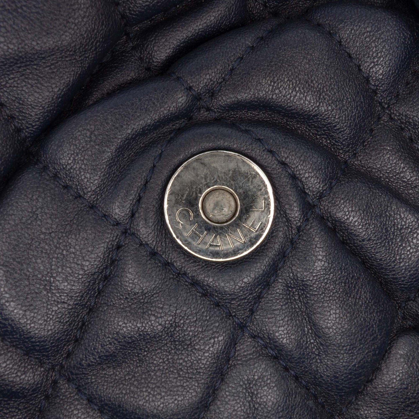 Chanel Large Washed Lambskin Chain Around Flap