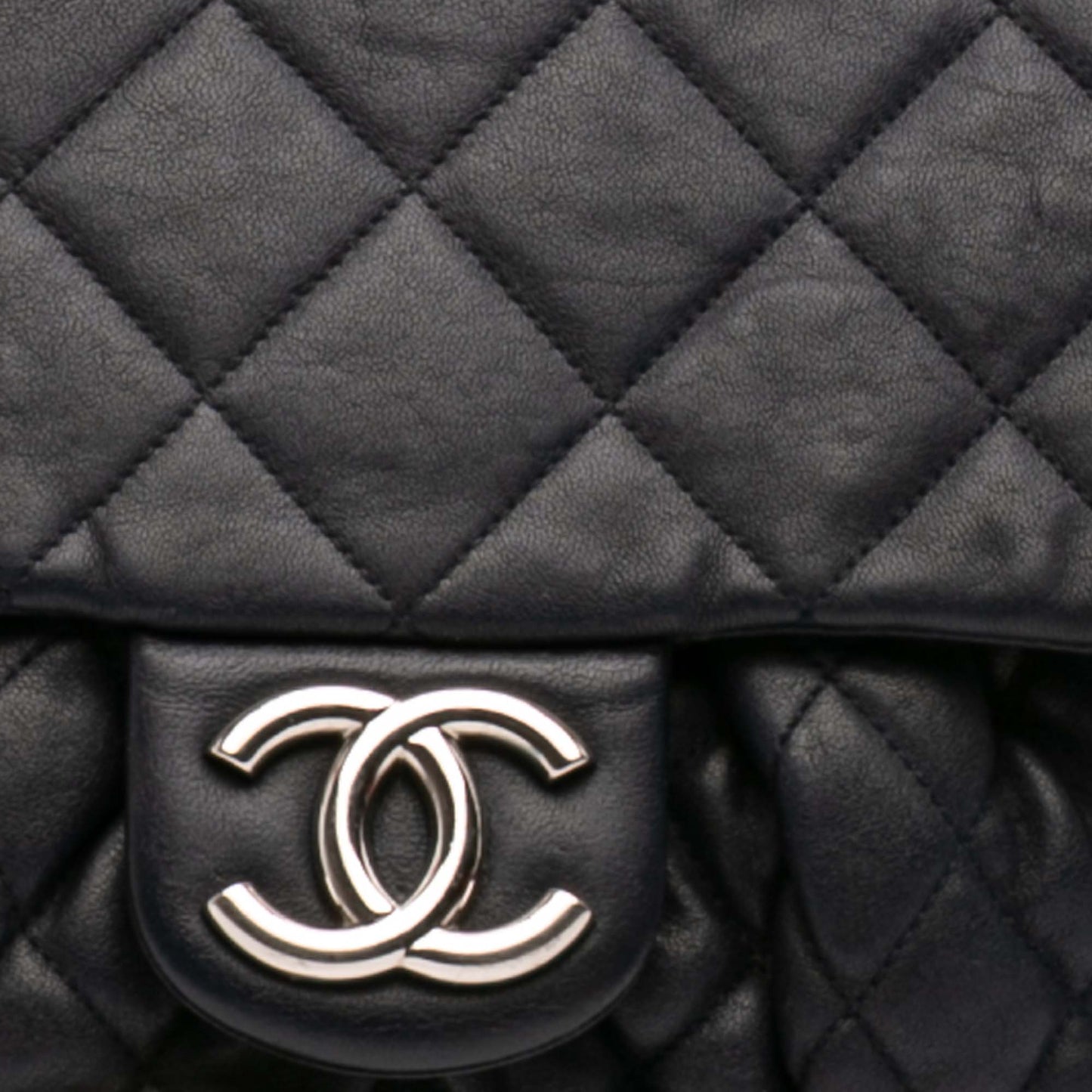 Chanel Large Washed Lambskin Chain Around Flap