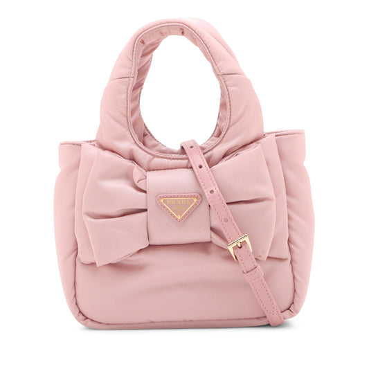 Prada Tessuto Fiocco Bow Satchel