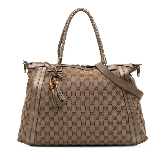 Gucci GG Canvas Bella Convertible Tote