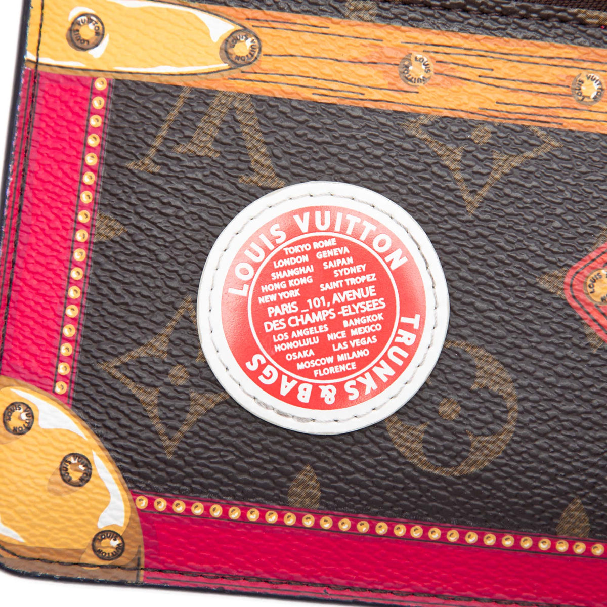 Louis Vuitton Monogram Summer Trunks Pochette Weekend
