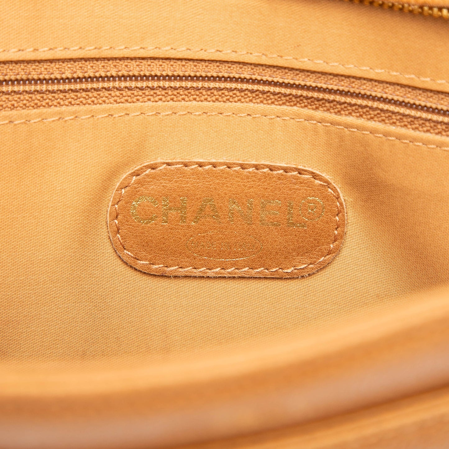 Chanel CC Caviar Chain Turn Lock Tote