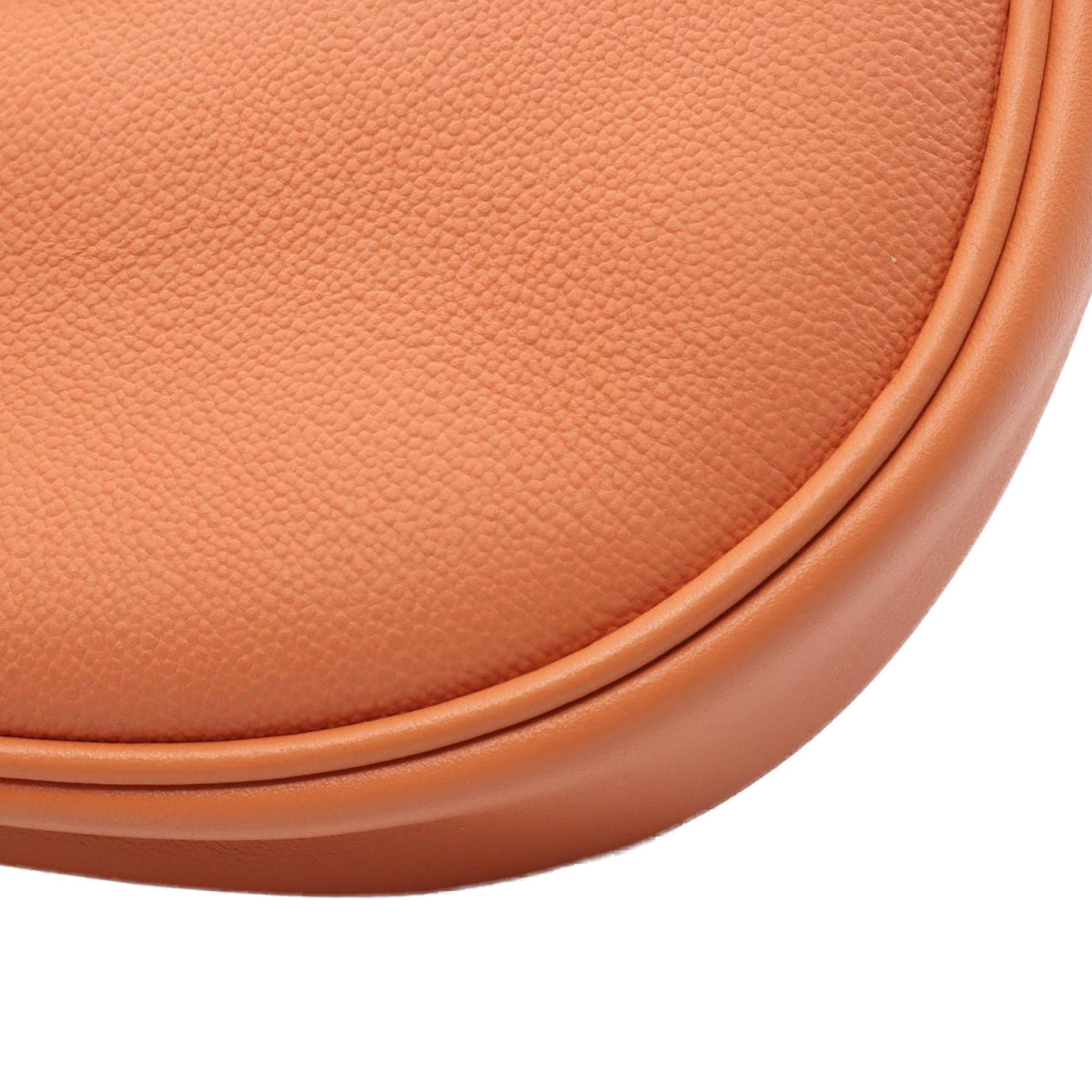 Bvlgari Small Leather Serpenti Ellipse Satchel — Orange