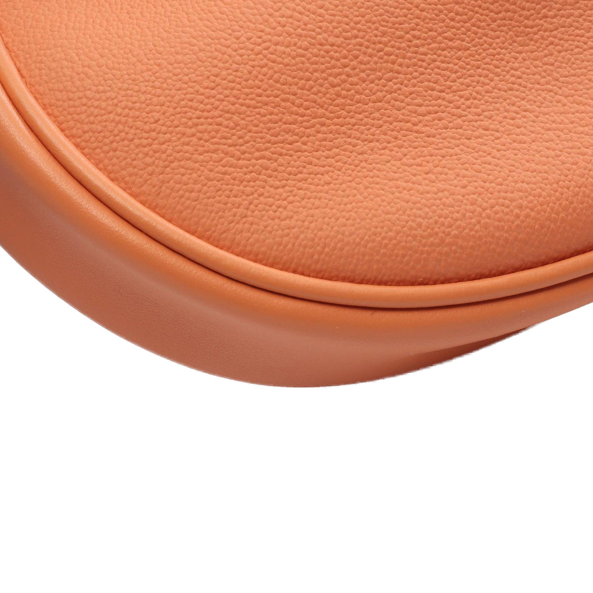 Bvlgari Small Leather Serpenti Ellipse Satchel — Orange