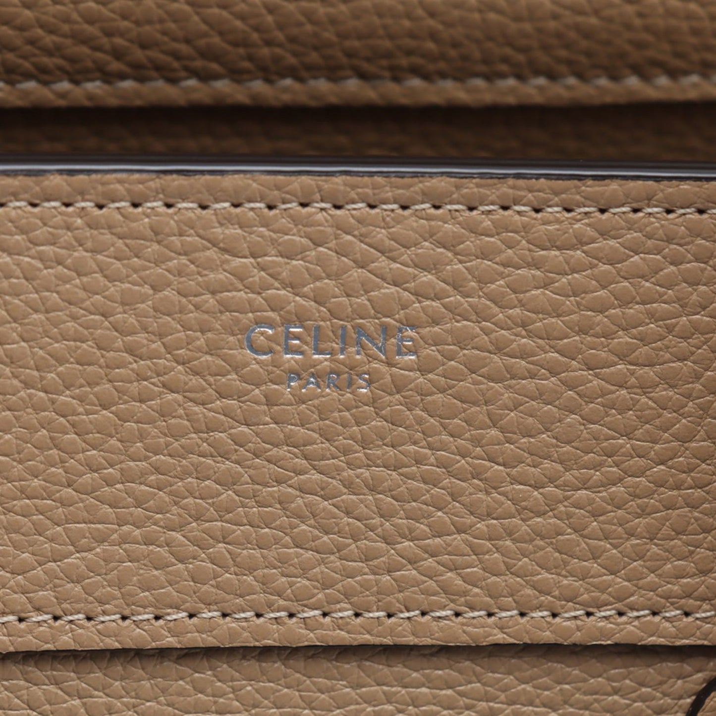 Celine Micro Drummed Calfskin Luggage Tote