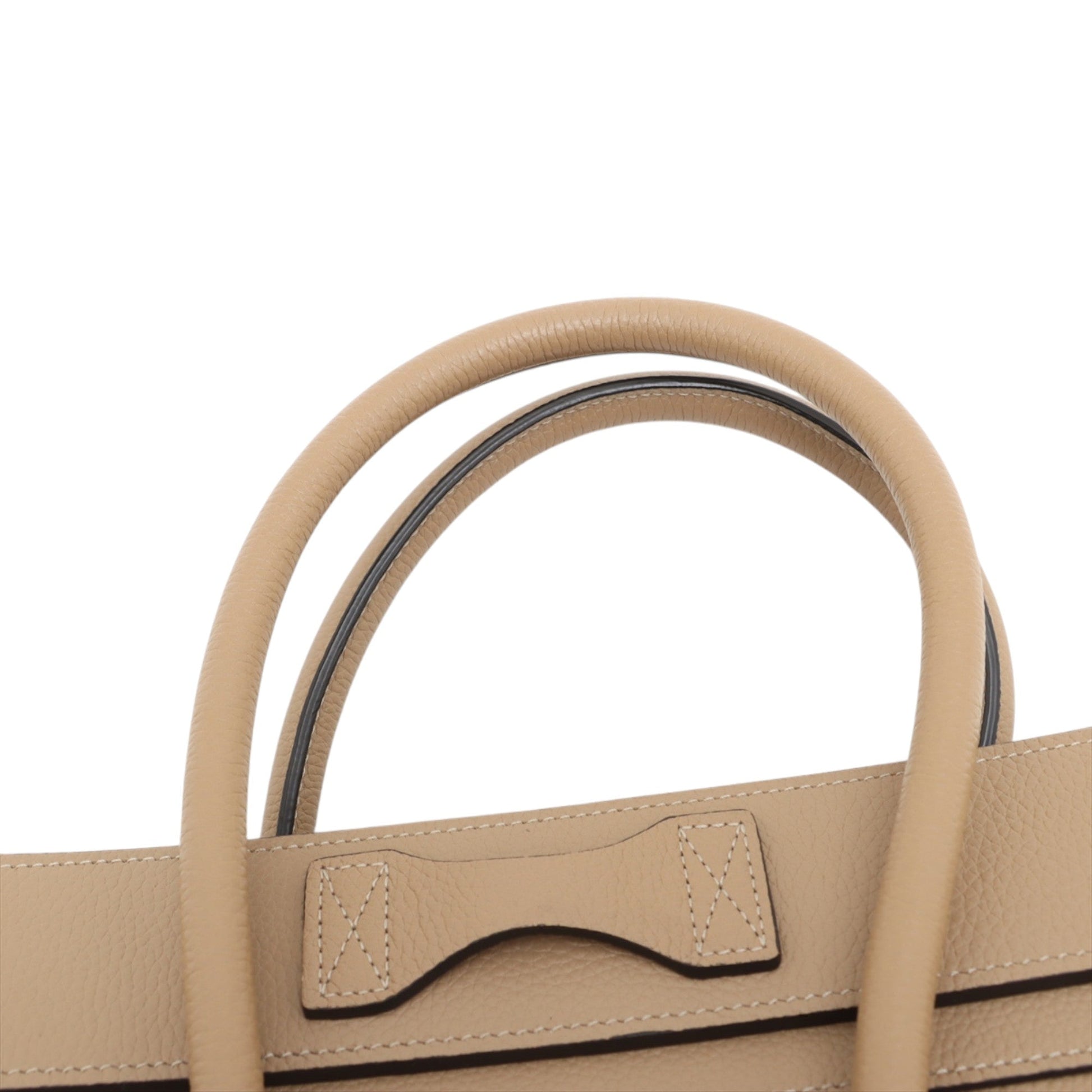 Celine Micro Drummed Calfskin Luggage Tote
