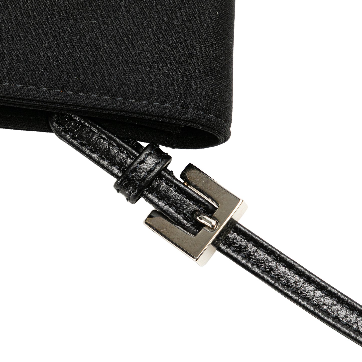 Fendi Mini Nylon FF Lock Crossbody