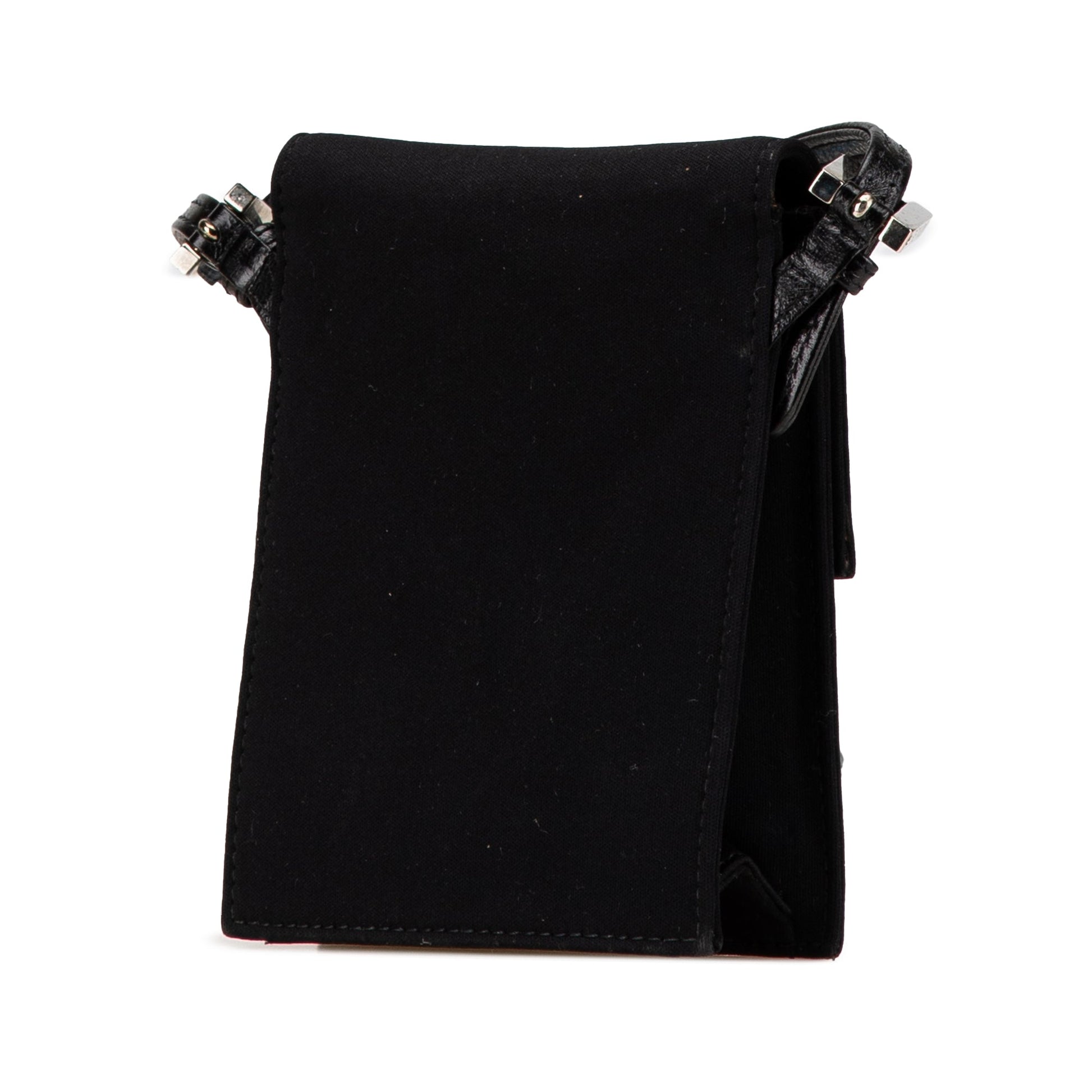 Fendi Mini Nylon FF Lock Crossbody