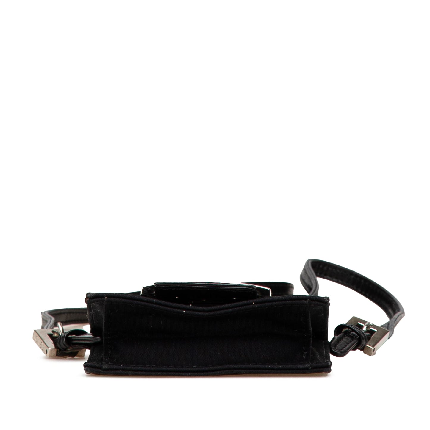 Fendi Mini Nylon FF Lock Crossbody