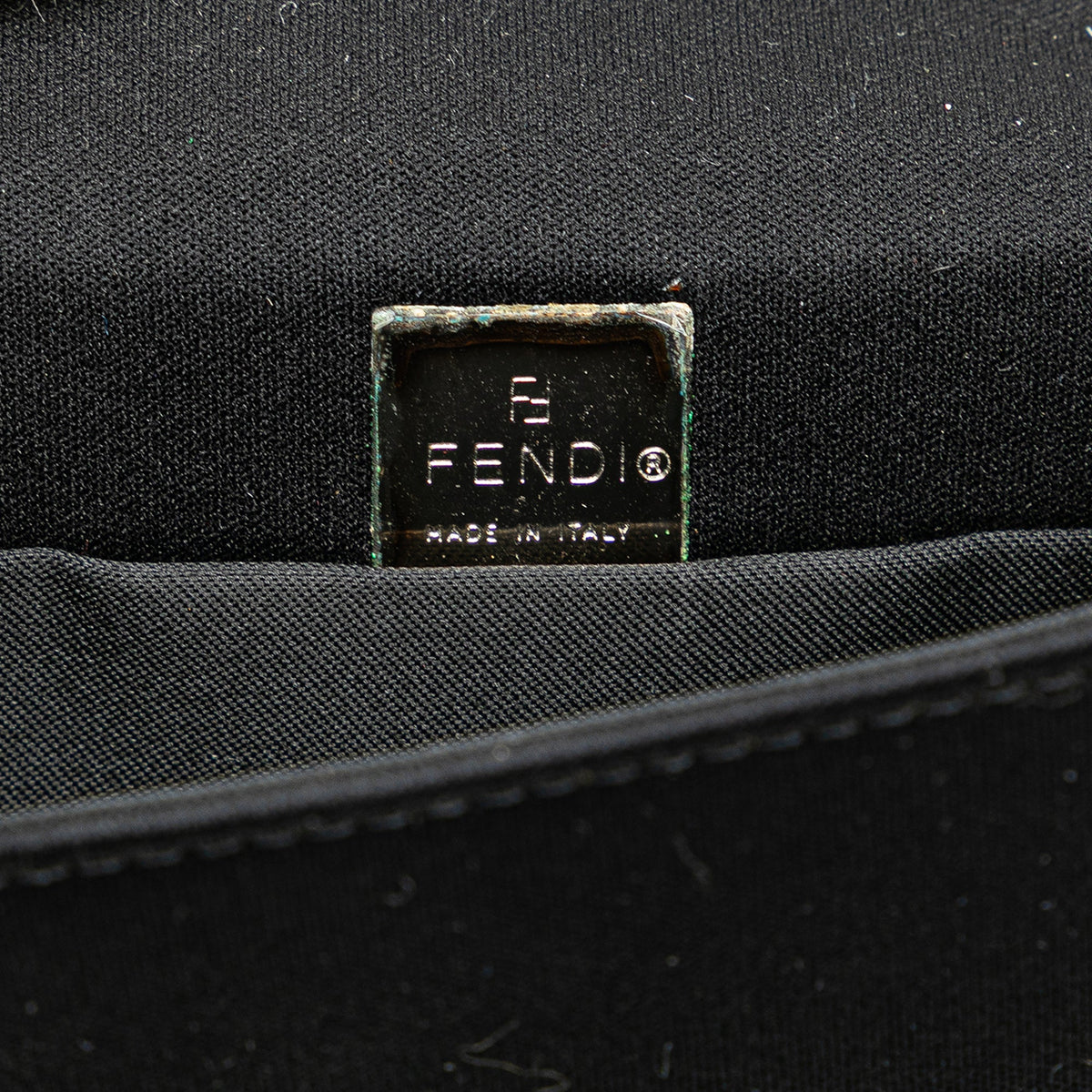 Fendi Mini Nylon FF Lock Crossbody