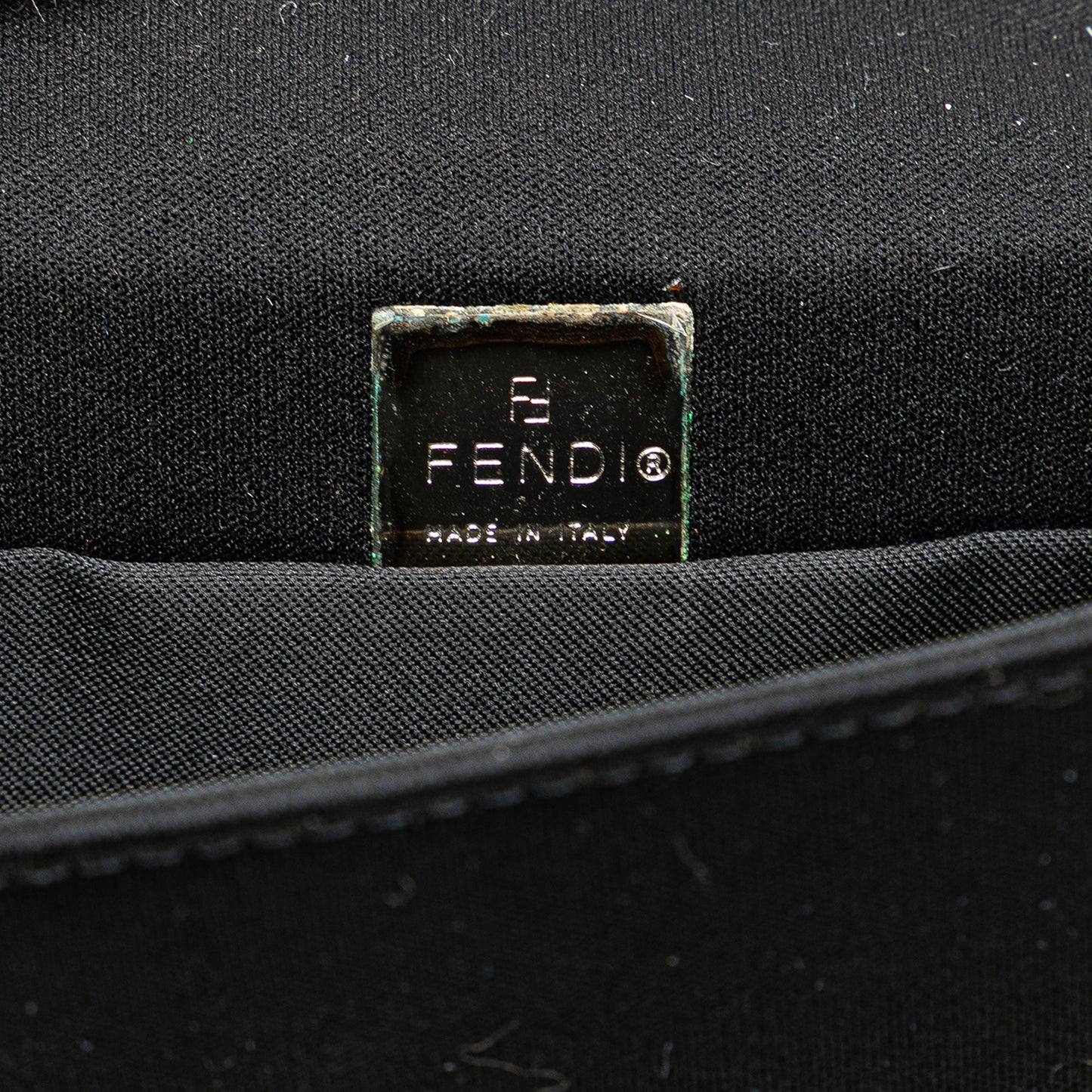 Fendi Mini Nylon FF Lock Crossbody
