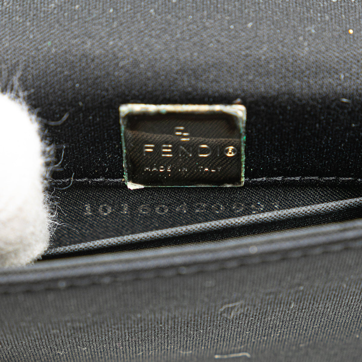 Fendi Mini Nylon FF Lock Crossbody