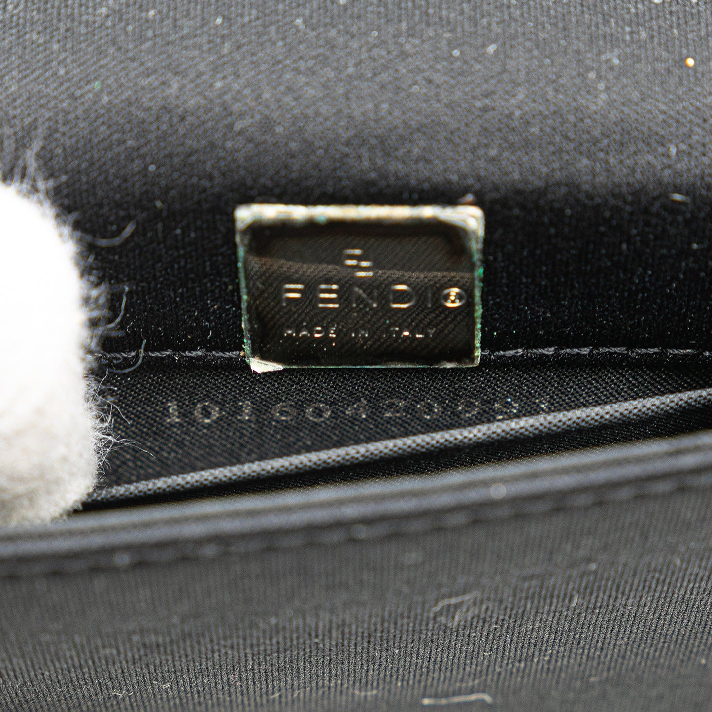 Fendi Mini Nylon FF Lock Crossbody