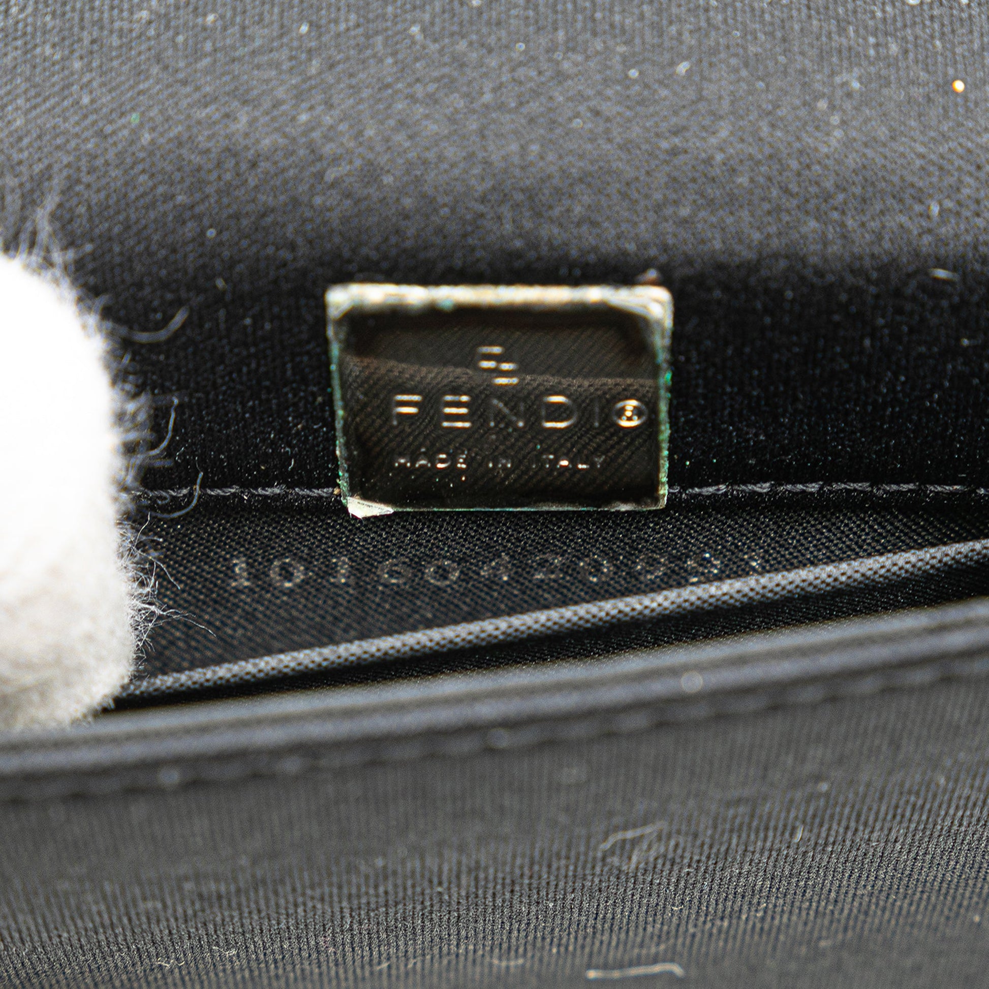 Fendi Mini Nylon FF Lock Crossbody