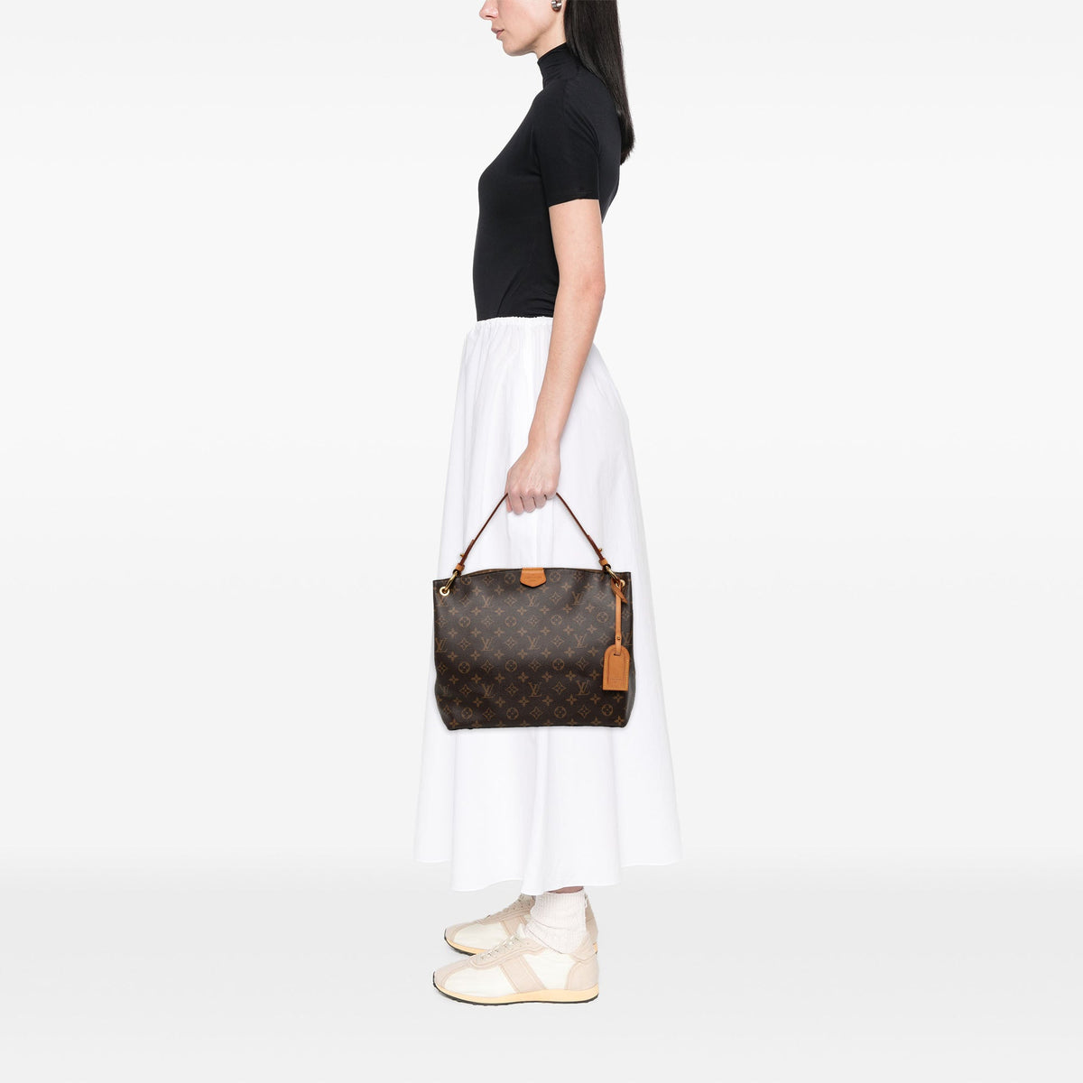 Louis Vuitton Monogram Graceful PM — Brown