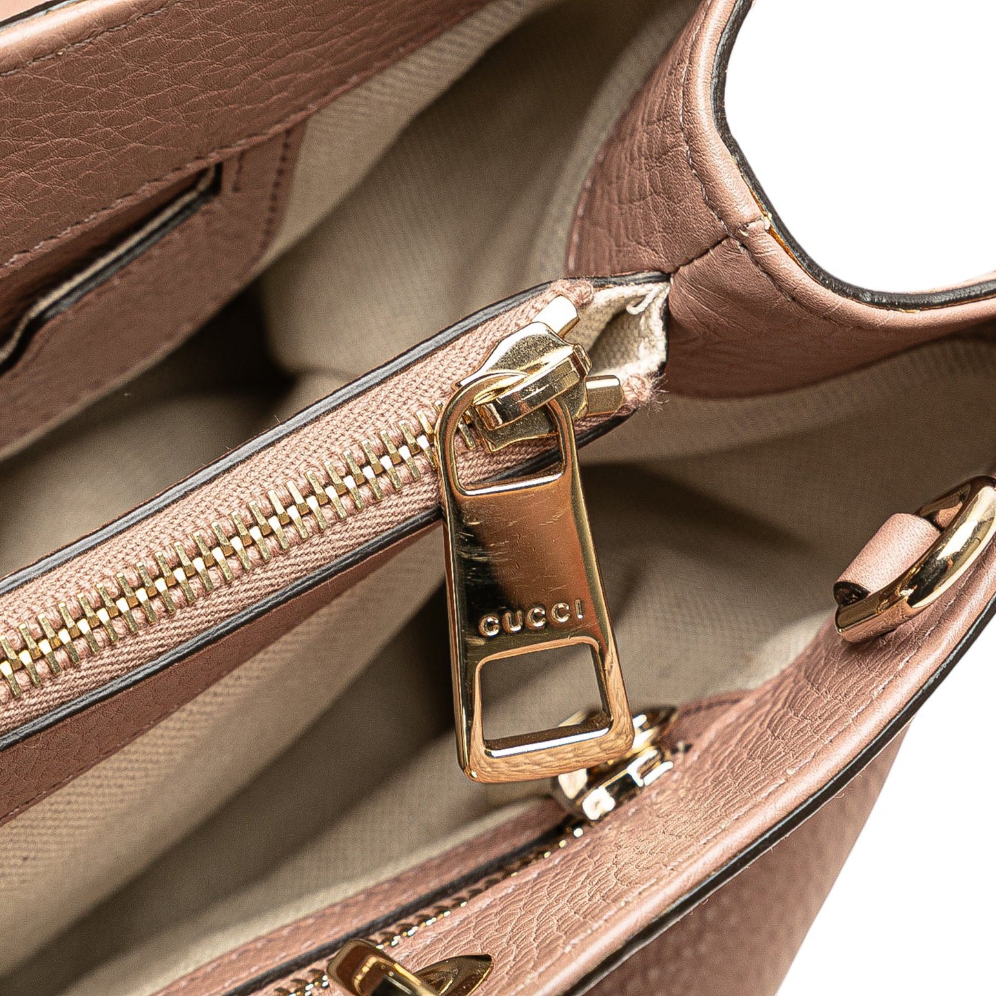 Gucci Medium Calfskin Bamboo Shopper Satchel