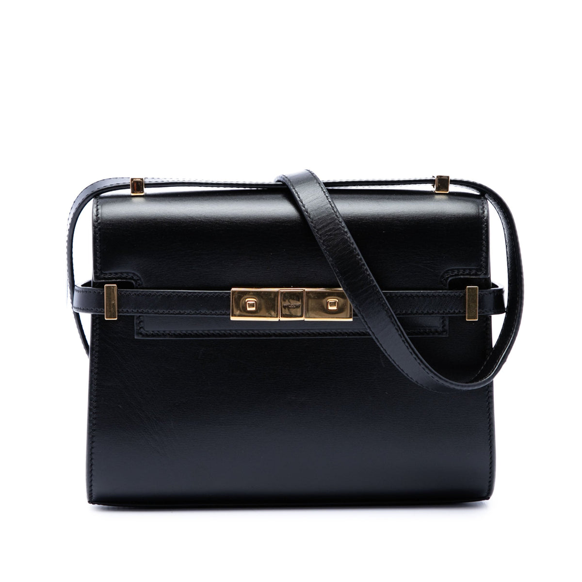 Saint Laurent Mini Smooth Calfskin Manhattan Crossbody