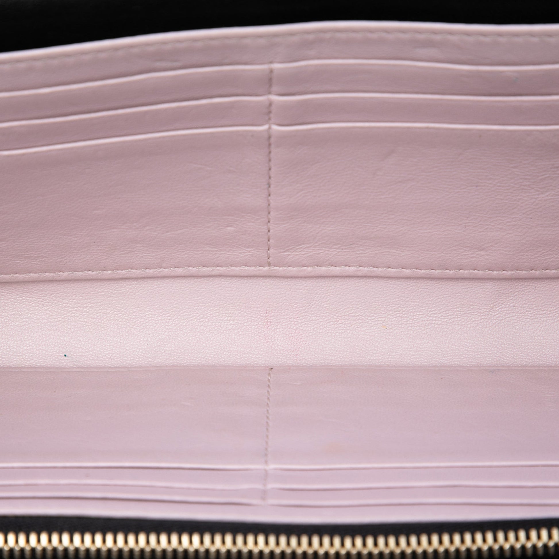 Dior Lambskin Cannage Miss Dior Promenade Wallet on Chain