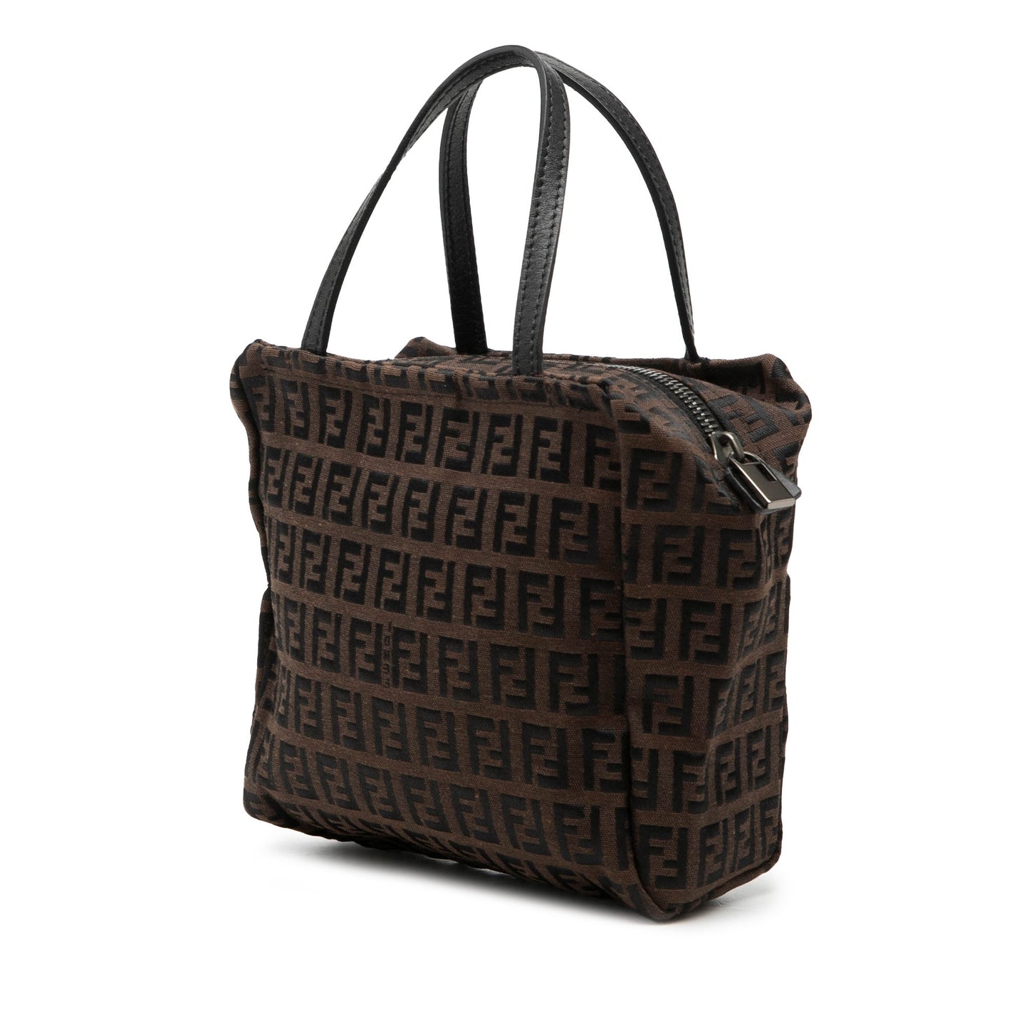 Fendi Mini Zucchino Canvas Handbag