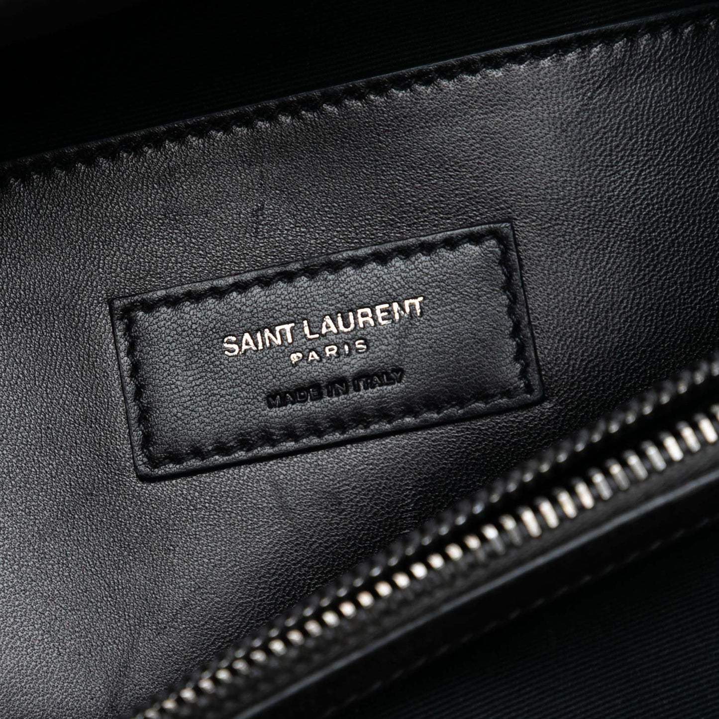Saint Laurent Medium Croc Embossed Calfskin Monogram West Hollywood Crossbody