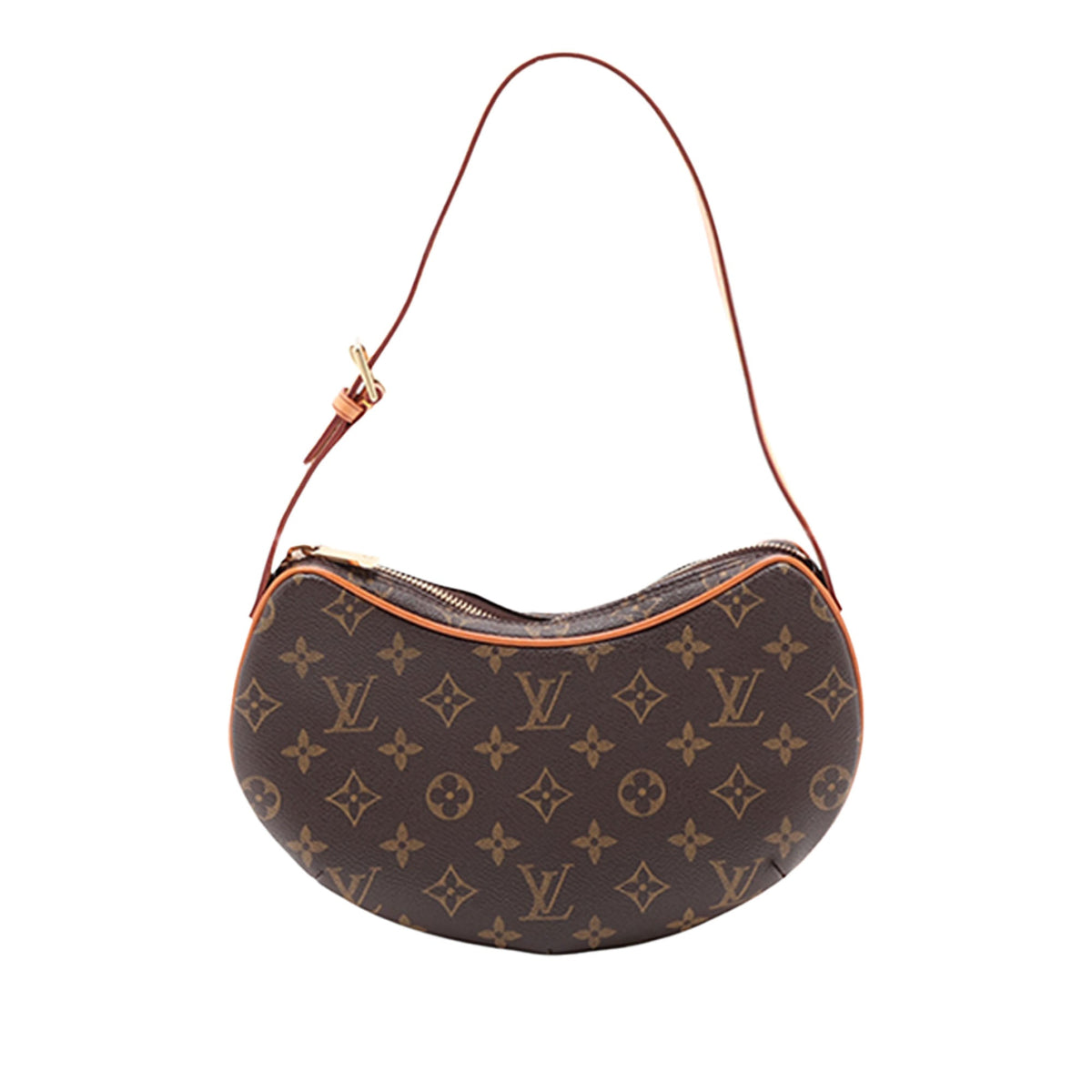 Louis Vuitton Monogram Croissant PM — Brown